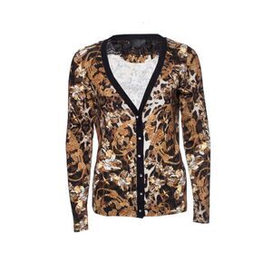 Philipp Plein Leopard print cardigan in size S.